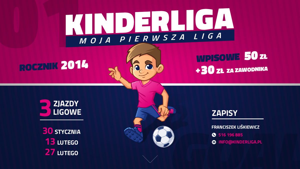 Zapisy do Kinderligi!